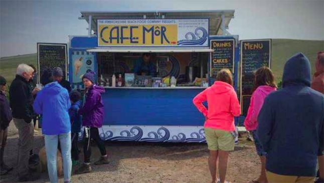 revolutionary off-grid catering concession