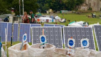 The Green Gathering: Engaging the community in using renewables