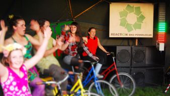 Bike-powered: interactive and innovative energy provider